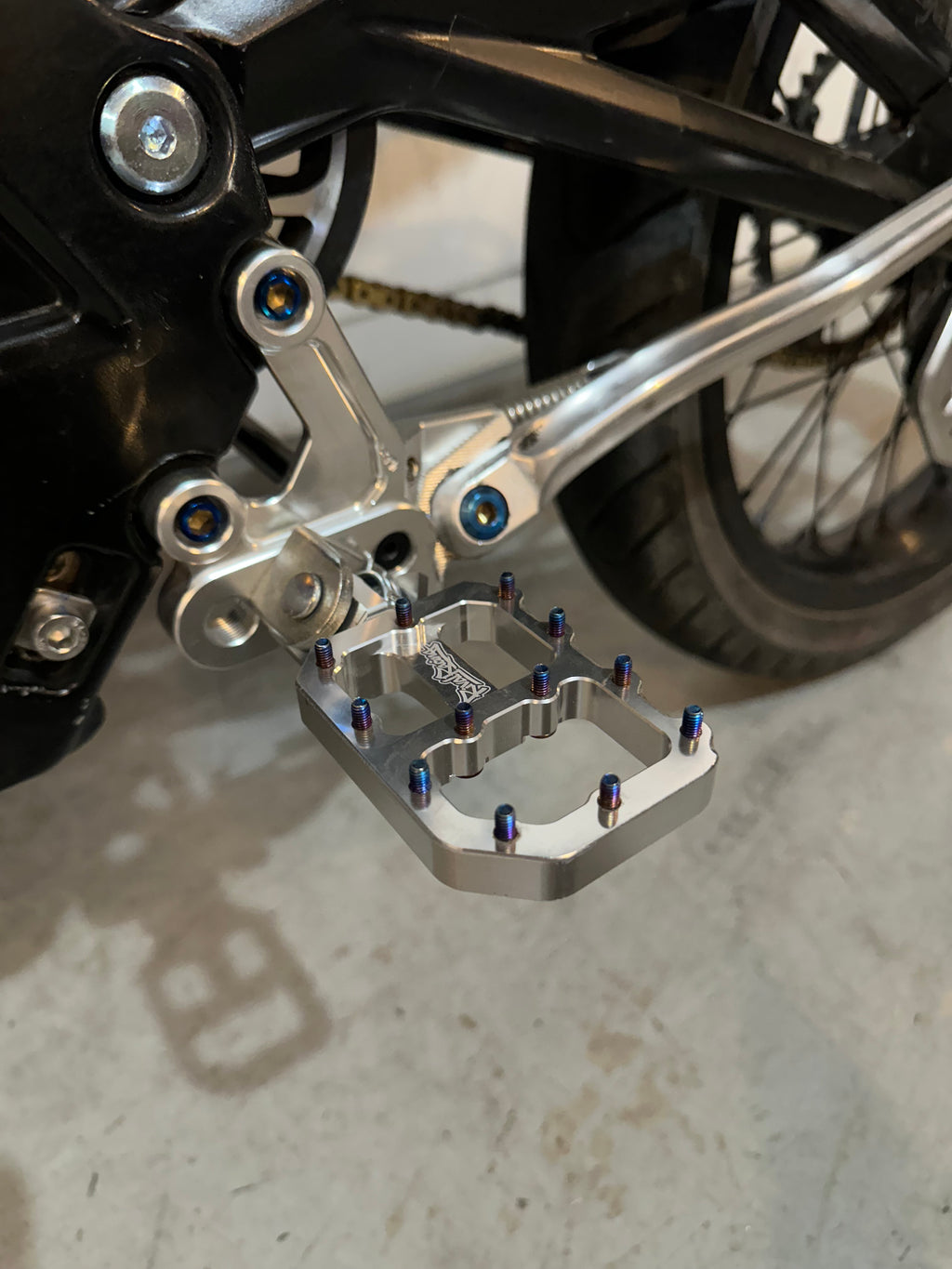 Peg Bracket Titanium bolts for LBX/UB/X3/MX3,4,5/ERP1,2,3