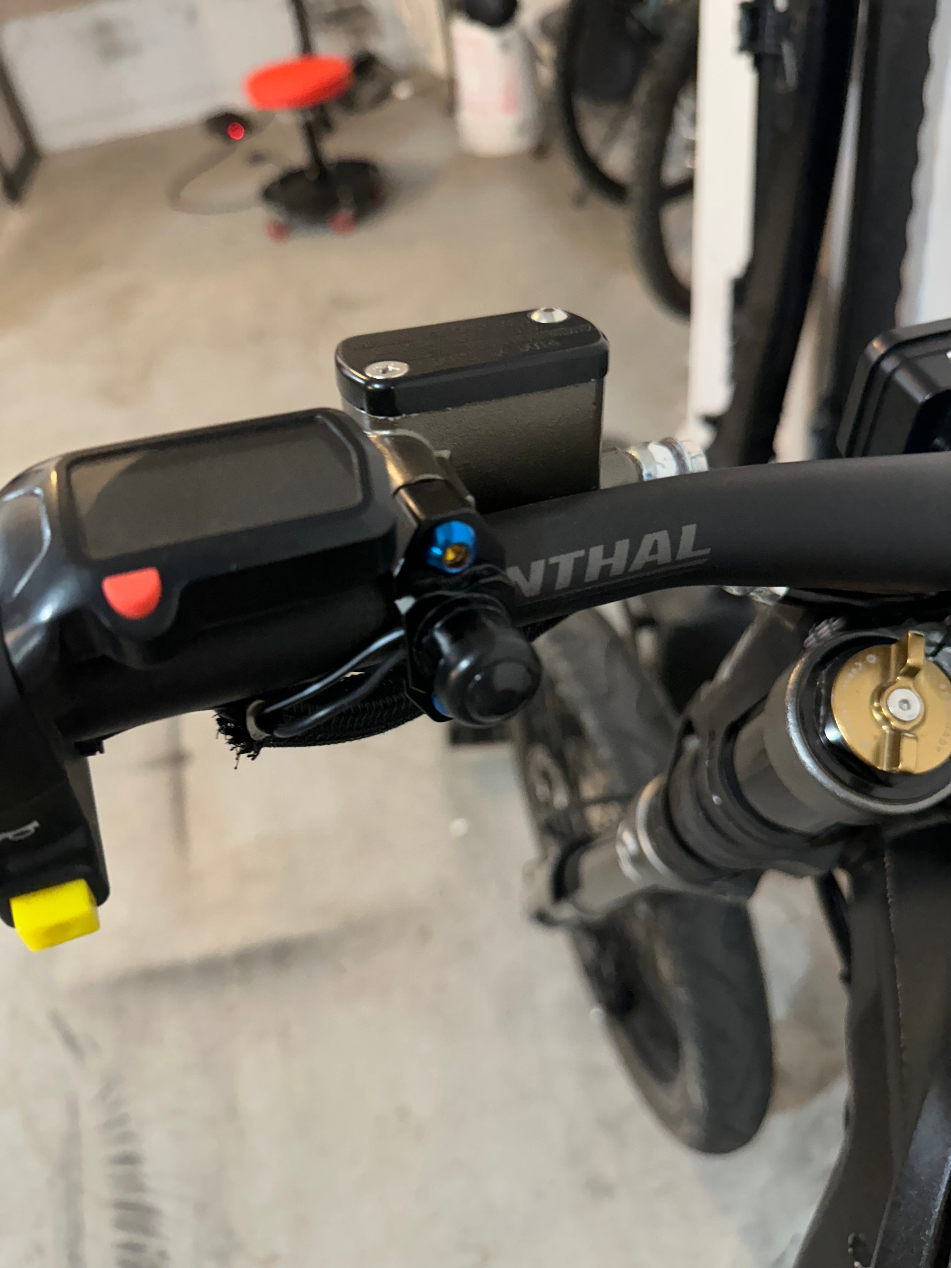 Ultra Bee brake/Formula brake mount Titanium Bolts